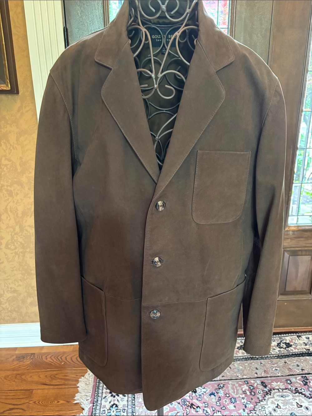 Golden Bear suede sport coat